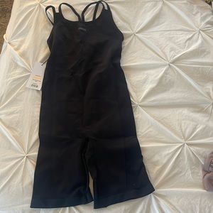 Gymshark Flex All In One Black Onesie